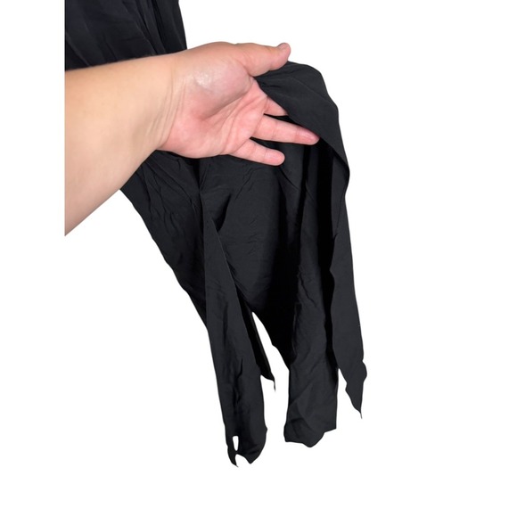 L*Space Women's Black Sungazer Maxi Dress Small Rayon Vacation Boho Resort - Picture 3 of 9